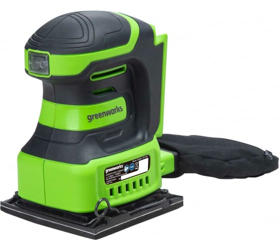 Аккумуляторная плоскошлифовальная машина Greenworks G24SS14 3100507