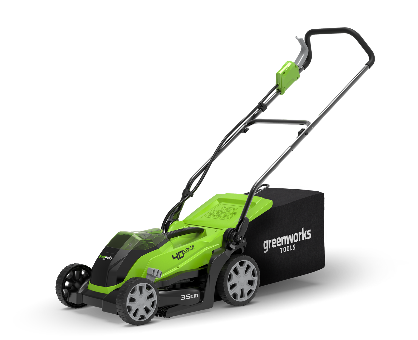 Газонокосилка аккумуляторная Greenworks G40LM35 25000067VA