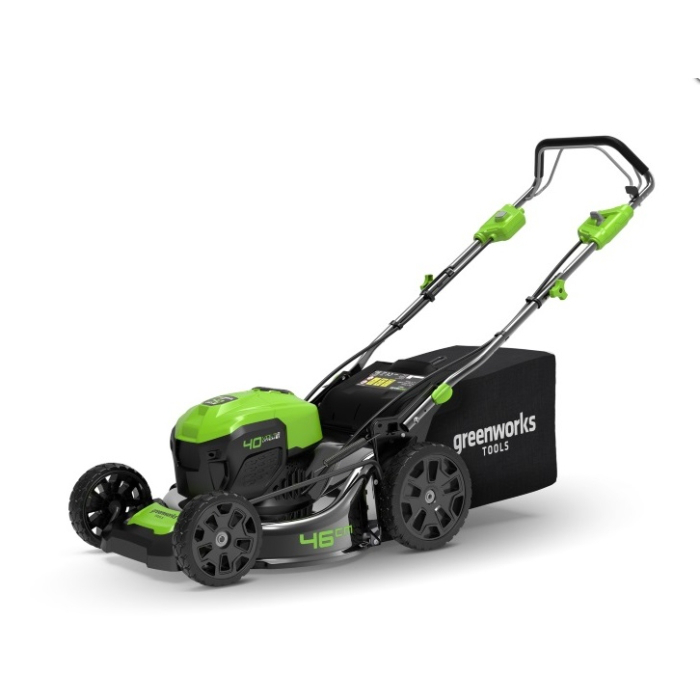 Самоходная аккумуляторная газонокосилка Greenworks GD40LM46SP (без АКБ и ЗУ) 2506807