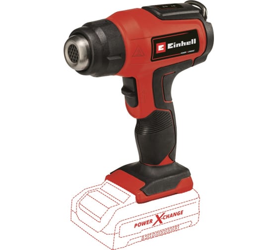 Фен строительный аккумуляторный Einhell PXC TE-HA 18 Li - Solo 4520500 Фен строительный аккумуляторный Einhell PXC TE-HA 18 Li - Solo 4520500