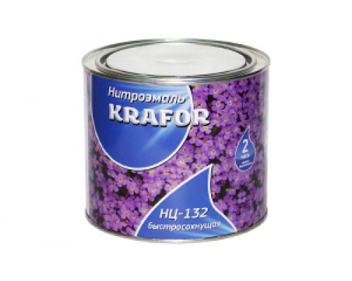 Эмаль Krafor НЦ-132 ЧЕРНАЯ 1,7 кг 26488