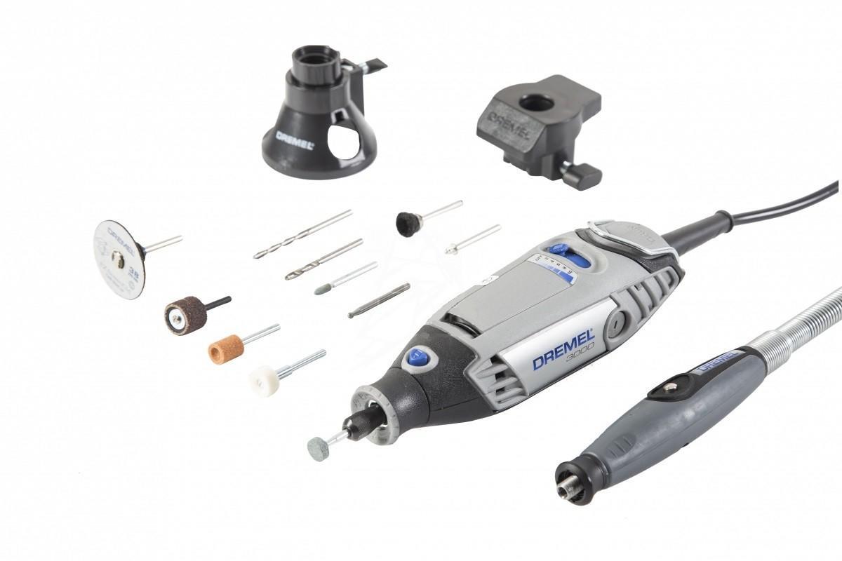 Микродрель Dremel 3000LM + набор для ремонта