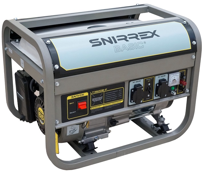 Генератор бензиновый Snirrex LT3600B-F