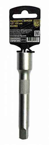Удлинитель 1/2" 125 мм BERGER BG2002 Удлинитель 1/2" 125 мм BERGER BG2002