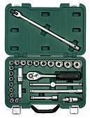 Набор головок торцевых 1/2" 26 предметов ДелоТехники 620726/620126
