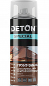 Аэрозольная грунт эмаль алкидная Deton Графитовый серый RAL7024 DTN-A07288