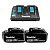 Аккумулятор Makita 18 В 5,0 Ah 2 шт + DC18RD картон 191L75-3