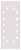 Шлифлист 115Х280 К100 по краске 14 отверстий WP (10шт) BOSCH 2 608 605 843