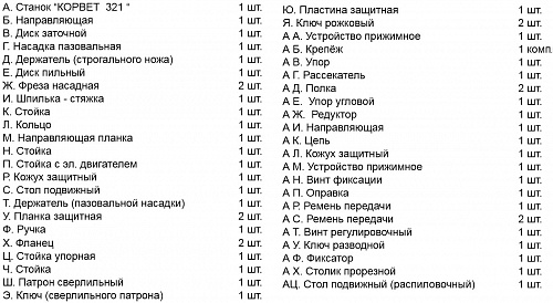 Станок деревообрабатывающий Энкор Корвет 321 (ЭНКОР 93210)