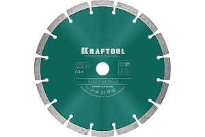 Круг алмазный Kraftool ф230х2,8х22,2 LASER-UNIVERSAL 36680-230
