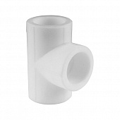 Тройник PP-R Valfex 25мм белый (30/150) 10111025