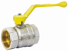 Кран шаровой для газа  1" FF рукоятка LD 47.351.25