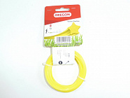 Леска для триммера Oregon Yellow Line Starline ф2,0мм 15м 69-446-Y