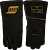 Краги пятипалые спилковые ESAB Heavy Duty BLACK с подкладкой 0467222007