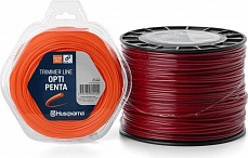 Леска для триммера Husqvarna ф2,4мм 90м, Opti Penta 5976690-01