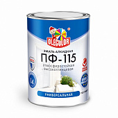 Эмаль ПФ-115 зеленый 1.8кг abcFARBEN 4300000194