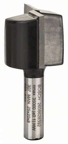 Фреза пазовая хв 8 мм BOSCH 2.608.628.392 Фреза пазовая хв 8 мм BOSCH 2.608.628.392