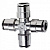 Фитинг цанга крест Camozzi 6600 4