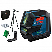 Нивелир лазерный Bosch GLL 2-15 G+LB10+BT150 - зеленый 0 601 063 W01