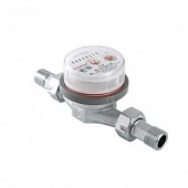 Счетчик воды (универсальный) Valtec VLF-15U/R 1/2" (без накидных гаек)