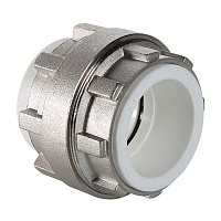 Муфта разъемная Valtec PPR  25 мм белая (10/80) VTp.763.0.025 Муфта разъемная Valtec PPR  25 мм белая (10/80) VTp.763.0.025