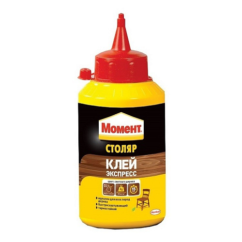 Клей столярный Момент - Столяр 250г Henkel 611703 Клей столярный Момент - Столяр 250г Henkel 611703