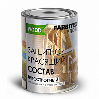 Защитно-красящий состав для дерева быстроcохнущий тиксотропный Палисандр 0.9л 4300004582