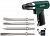 Пневмомолоток Metabo DMH 30 Set + 4 зубила 604115500