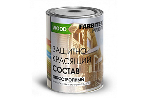 Состав защитно-красящий для дерева тиксотропный Орегон 3л abcFARBEN 4300004579