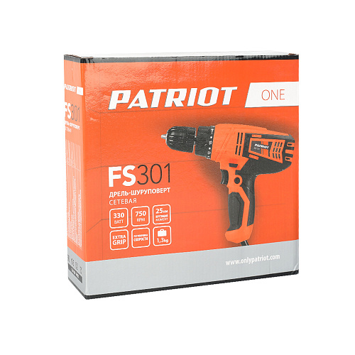 Дрель шуруповерт PATRIOT FS301 The One 120301403