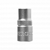 Головка торцевая BERGER 1/4"  6-гранная SuperLock 4.5 мм BG2079