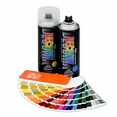 Краска аэрозольная Decorix RAL Prof серое-окно (RAL 7040) 0124-7040 DX