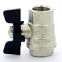 Кран шаровой  BUGATTI 1/2" FF бабочка (24/96) 03020062