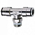 Фитинг цанга тройник поворотный Camozzi S6430 10-1/2