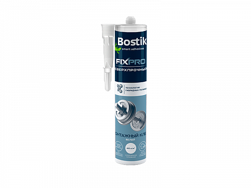 Клей монтажный Bostik СверхПрочный белый 290мл 12013926 Клей монтажный Bostik СверхПрочный белый 290мл 12013926