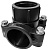 Отвод седельный ПНД VALFEX 63х  3/4" (1/30) 121001563034