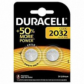 Батарейка Duracell 3V CR2032 литиевая (блистер с 2шт)