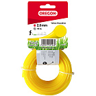 Леска для триммера Oregon Yellow Round ф2,0мм  15м 69-356-Y