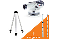 Нивелир оптический ADA 20Х Basis+STAFF 3+ADA Light S А00117_К