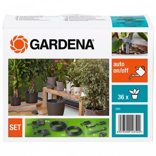 Комплект для микрокапельного полива теплиц Gardena 01373-20.000.00 Комплект для микрокапельного полива теплиц Gardena 01373-20.000.00