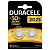 Батарейка Duracell CR2025 2шт литиевая