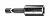 Головка торцевая магн 3/8" 6-г хв 6-г 1/4' 