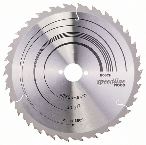 Диск пильный по дереву (230x30 z30) BOSCH Speedline Wood 2.608.640.805 Диск пильный по дереву (230x30 z30) BOSCH Speedline Wood 2.608.640.805