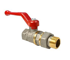 Кран шаровой VALFEX  3/4" FM с н.гайк.рукоятка STANDART ГОСТ VF.225.NR1.034.N/P59