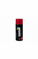 Краска аэрозольная эмаль универсальная акрил RAYDAY Красная PU-0199 520мл 135001